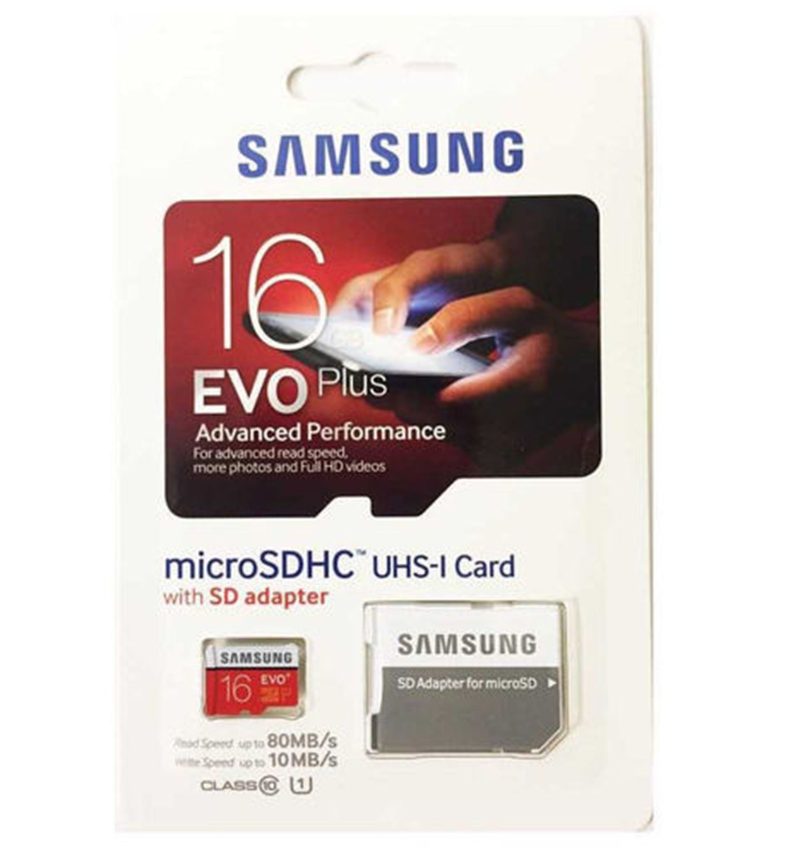 MICRO SAMSUNG 16GB ADAPTADOR CLASS10