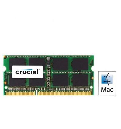 MEMORIA CRUCIAL 4GB DDR3 SODIMM 1066 APPLE - MEMORIACRUCIAL4GBAPPLE
