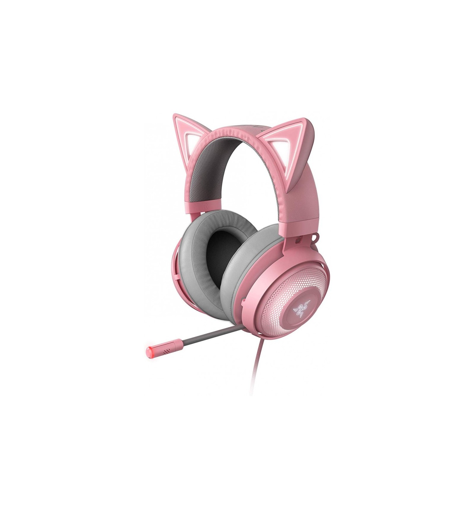especificar collar Desmantelar Razer Kraken Quartz Kitty Edition - Comprar auriculares gaming rosa