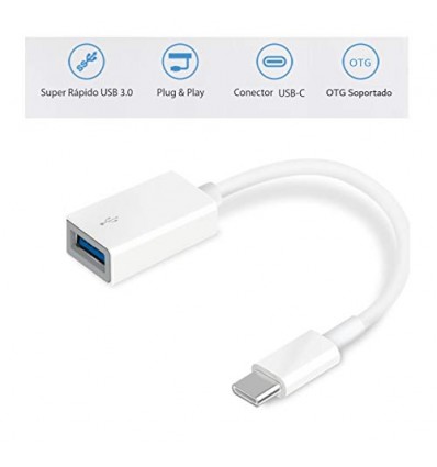 ADAPTADOR TP-LINK UC400 USB-C 3.0 A USB-A