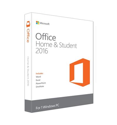 SOFTWARE MICROSOFT OFFICE 2016 HOME&STUDENT - OFFICE 2016 HOME