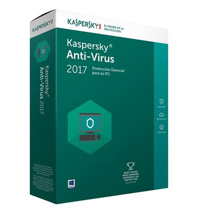 ANTIVIRUS KASPERSKY 2017 1 PC - AN01KS04