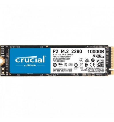 DISCO SSD CRUCIAL P2 1TB CT1000P2SSD8