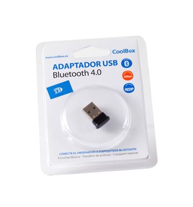 ADAPTADOR COOLBOX BLUETOOTH 4.0 USB MINI - AD01CB02