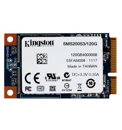 DISCO SSD KINGSTON 120GB MSATA MS200 SSDNOW - SS02KG01