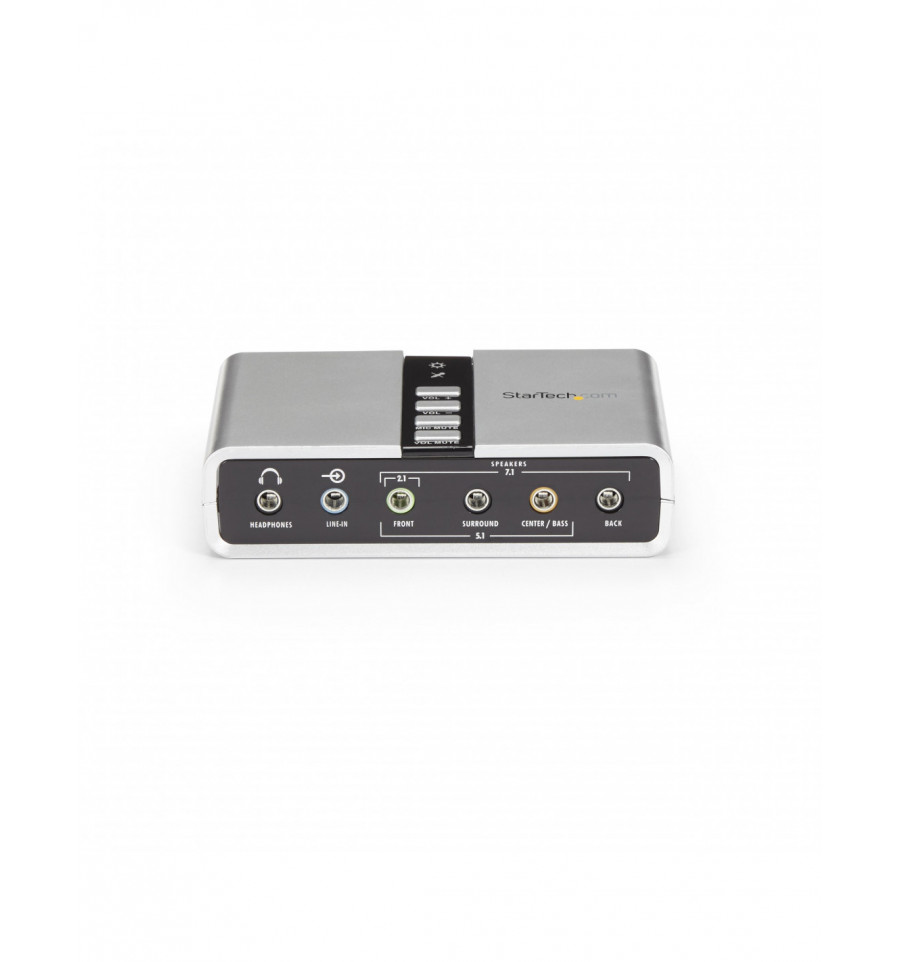 Brújula Pepino Interpretación STARTECH 7.1 Óptico USB Externa - Comprar Tarjeta de Sonido