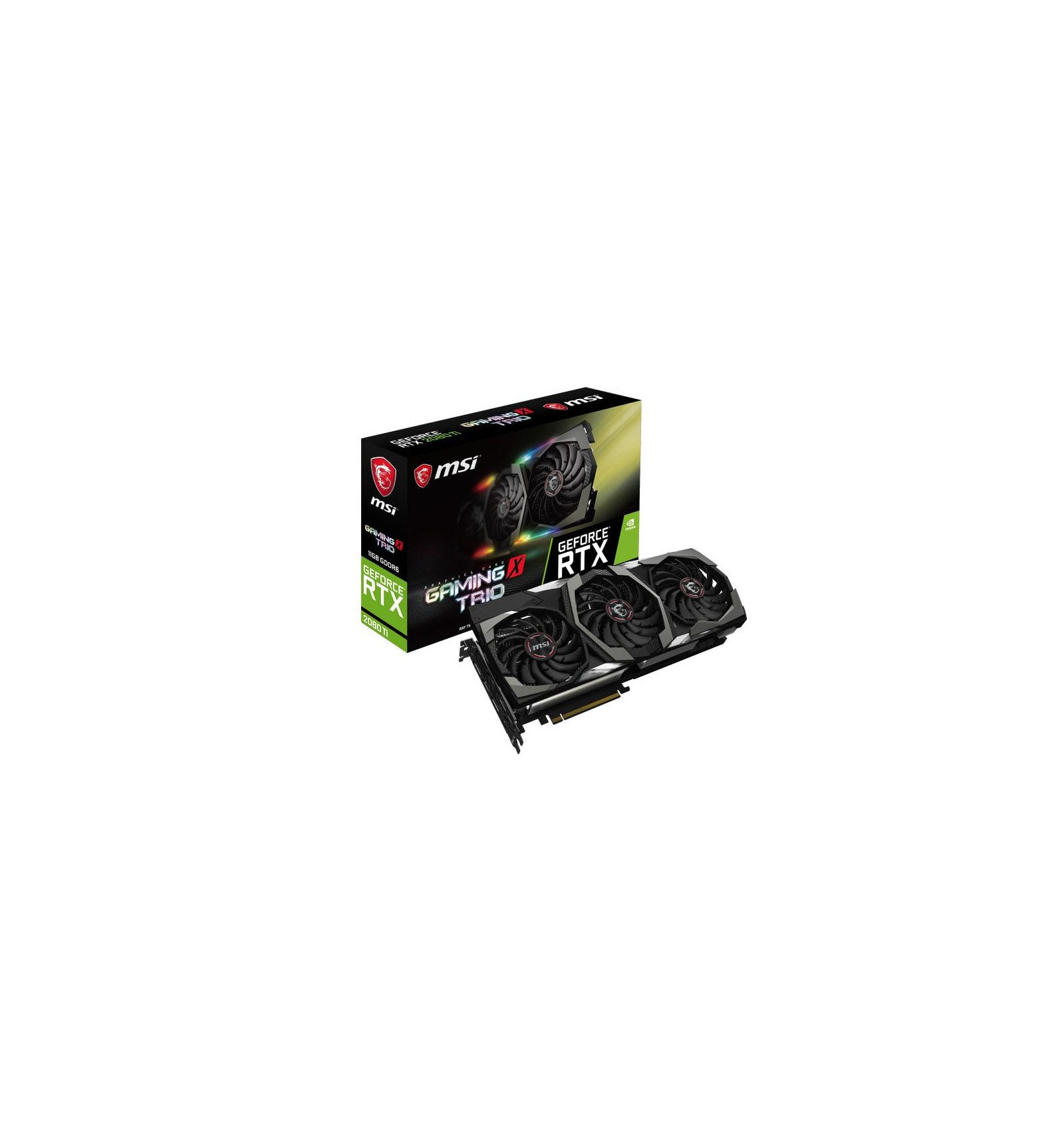 Iniciativa Factura atributo MSI RTX 2080 Ti Gaming X Trio 11GB - Comprar tarjeta gráfica