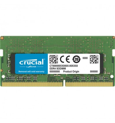 MEMORIA CRUCIAL 16GB DDR4 SODIMM 2666 CT16G4SFD826